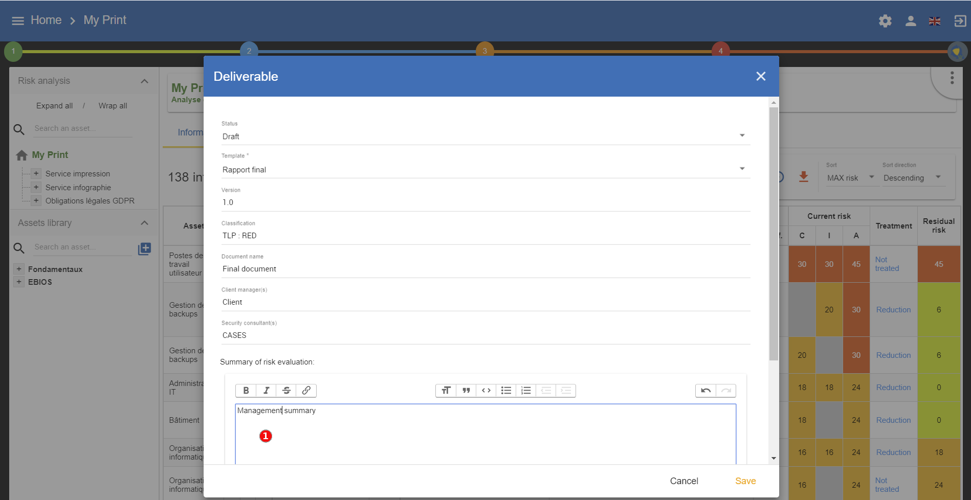 DeliveriesEvaluationRiskTag